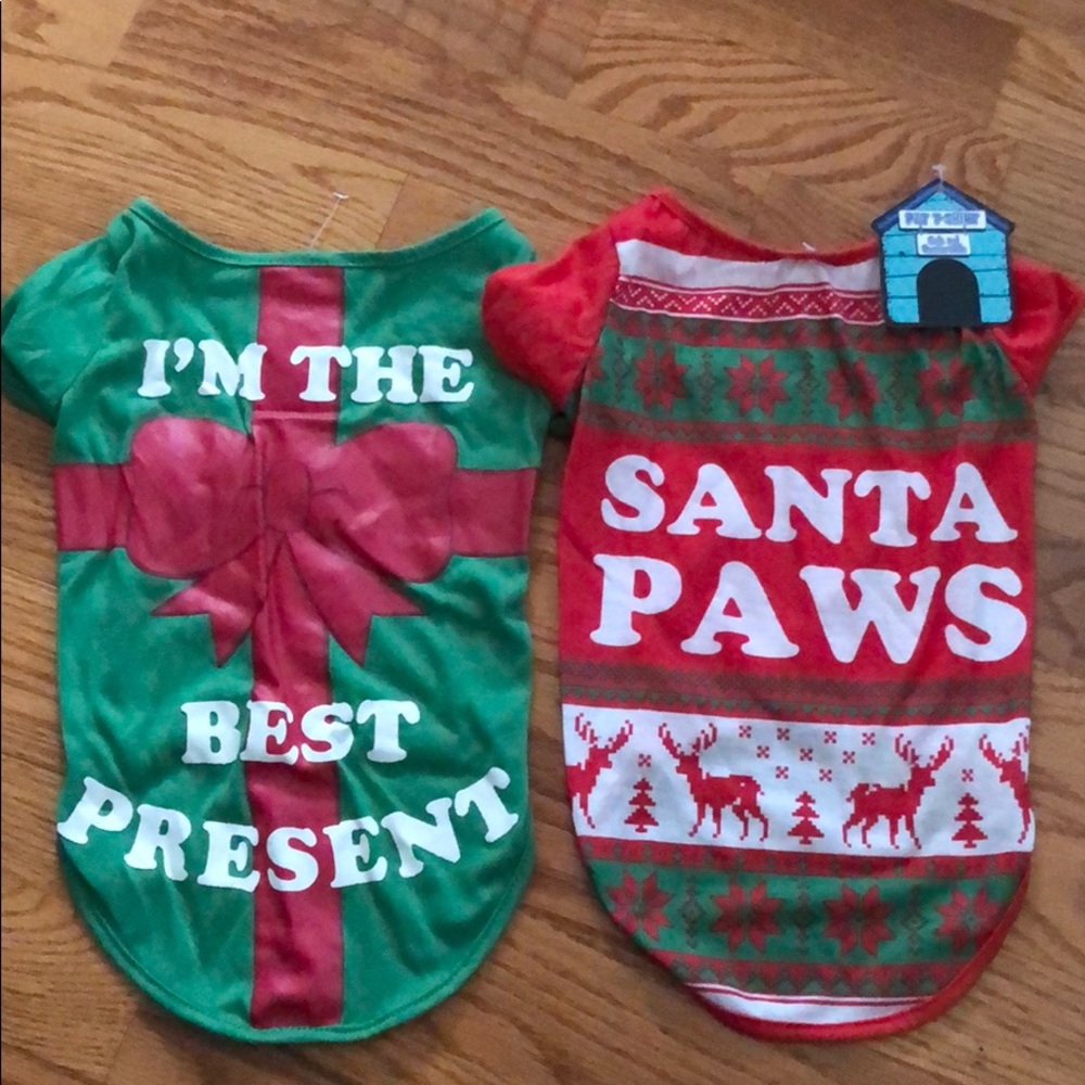 Doggie Xmas shirts